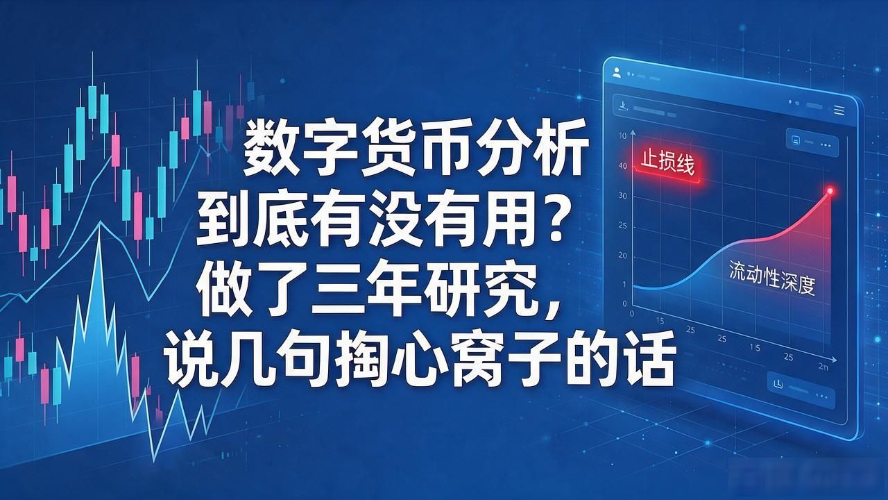 数字货币分析到底有没有用？做了三年研究，说几句掏心窝子的话