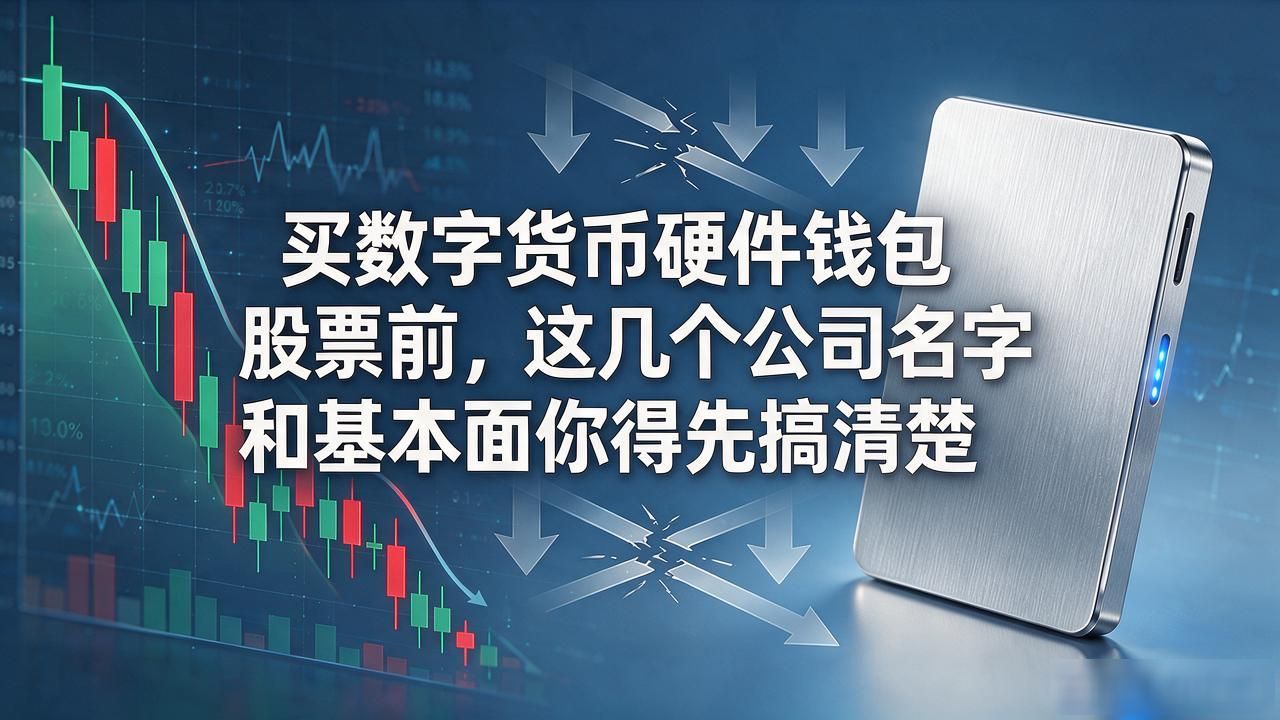 买数字货币硬件钱包股票前，这几个公司名字和基本面你得先搞清楚