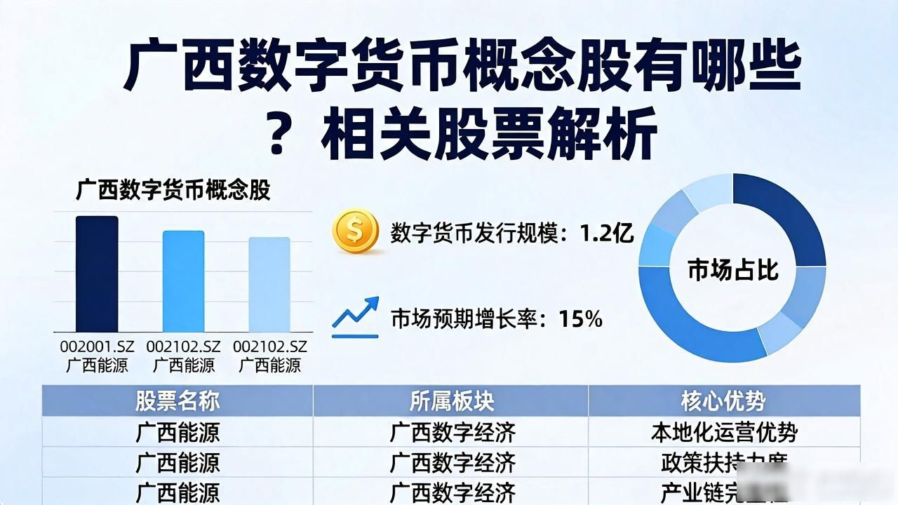广西数字货币概念股有哪些？相关股票解析