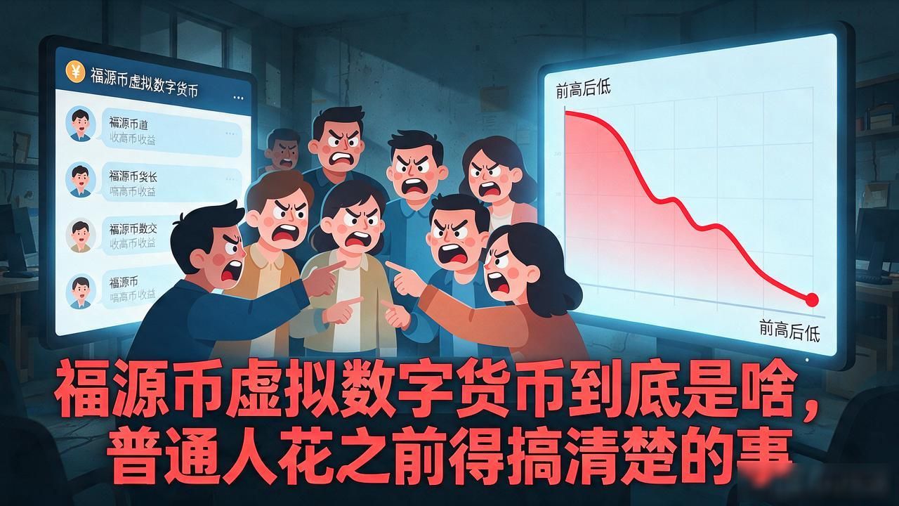 福源币虚拟数字货币到底是啥，普通人花之前得搞清楚的事