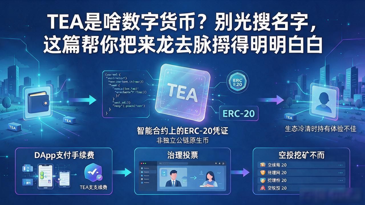 TEA是啥数字货币？别光搜名字，这篇帮你把来龙去脉捋得明明白白