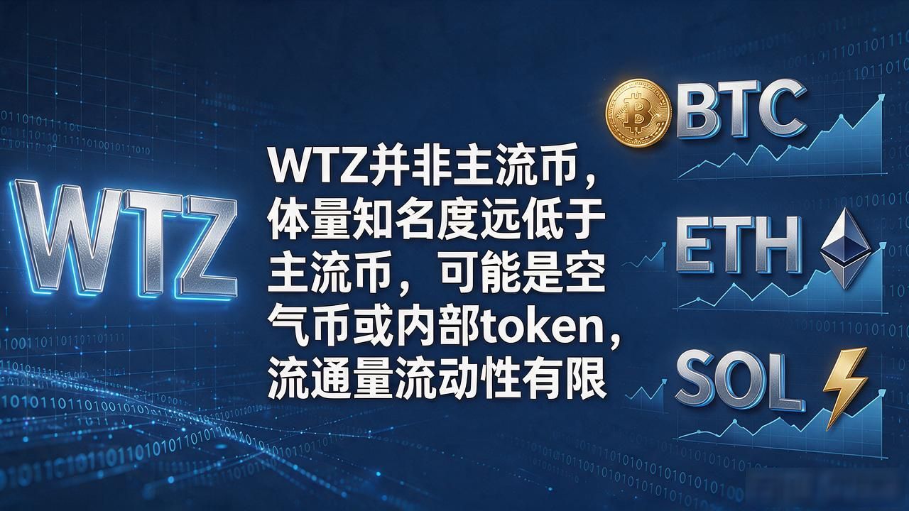 WTZ是数字货币吗？查了一圈发现它并非主流币