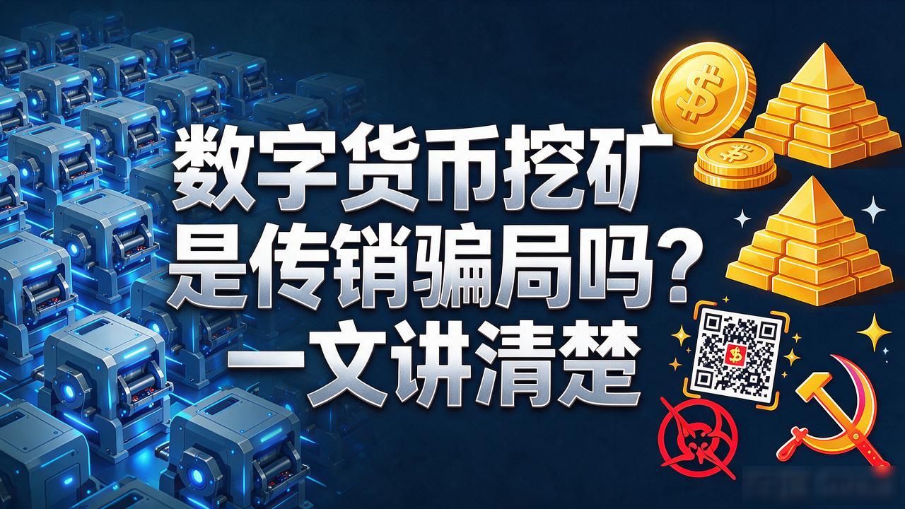数字货币挖矿是传销骗局吗？一文讲清楚
