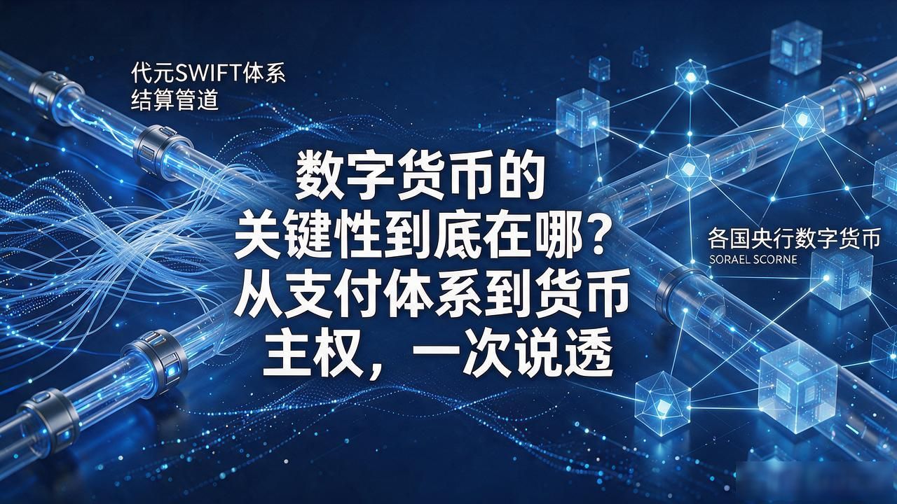 数字货币的关键性_央行数字货币 货币定价权 金融安全_数字货币 清算体系 跨境结算