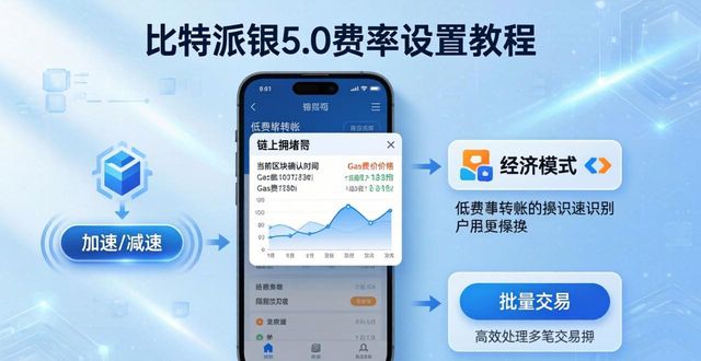 比特派钱包5.0官方下载后，这样设置省手续费