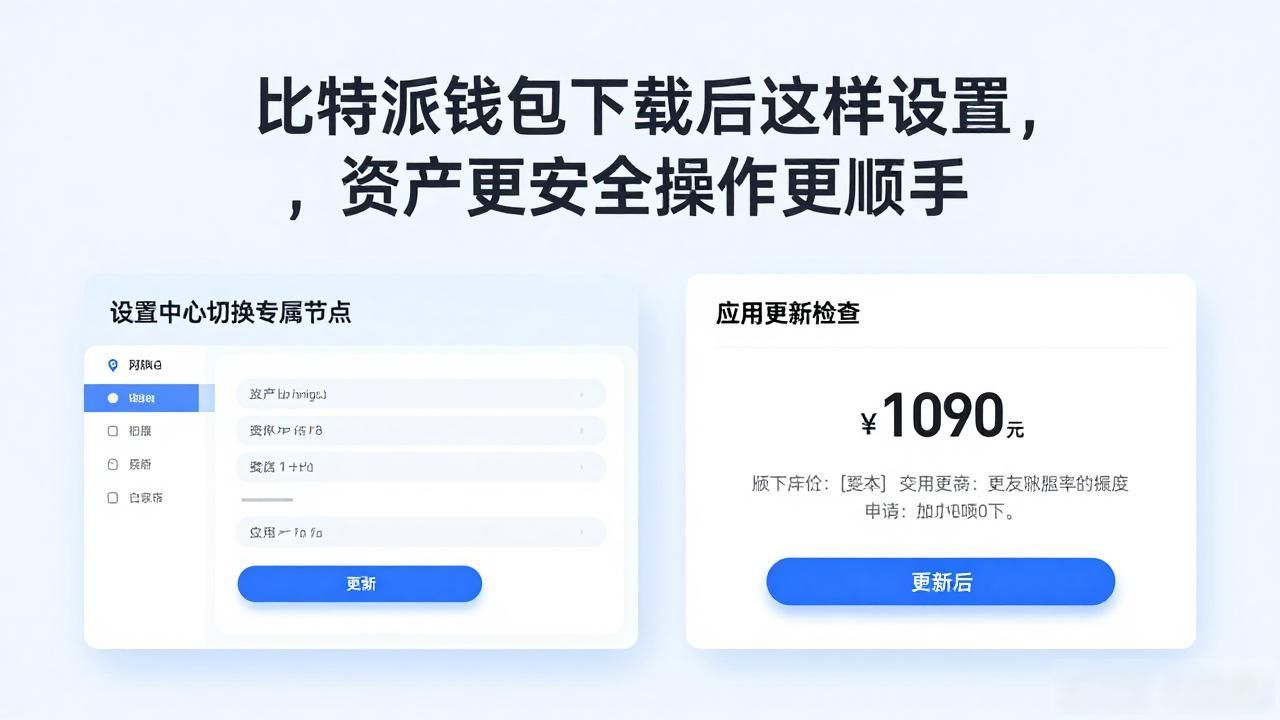 下载比特派钱包后，如何优化使用体验？_备份助记词安全存放_比特派钱包设置