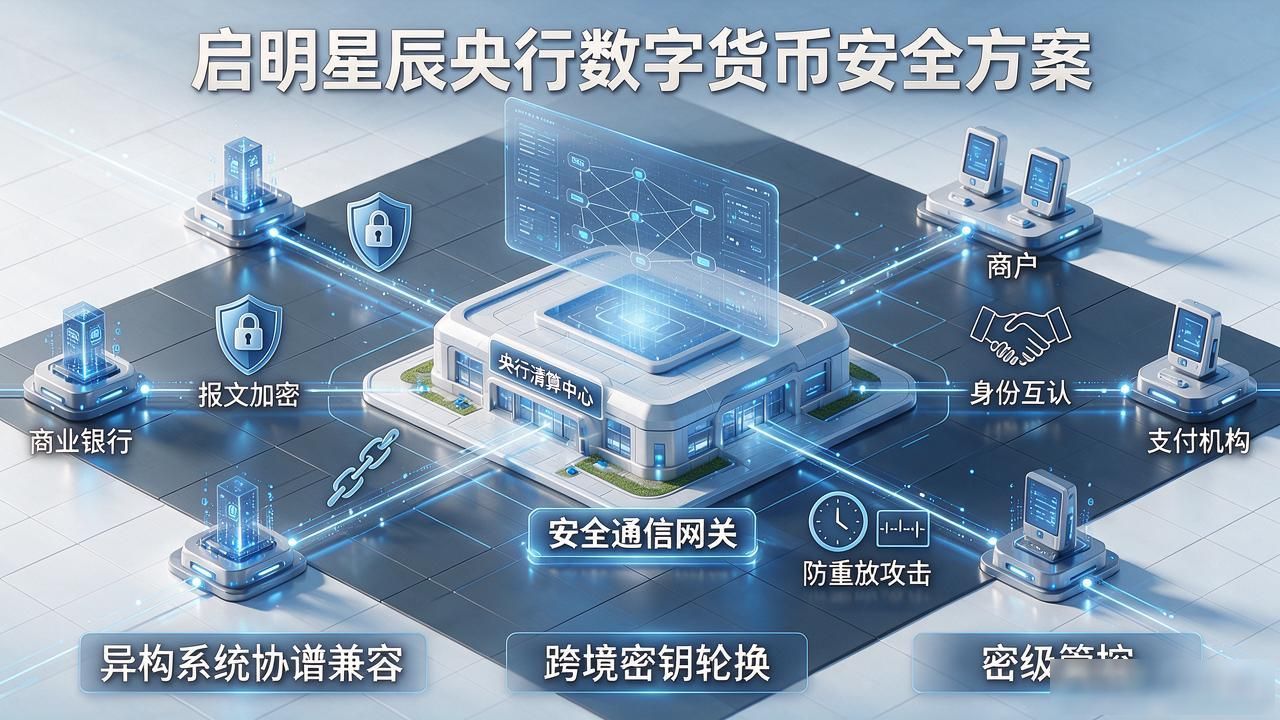 启明星辰央行数字货币安全方案，银行和支付机构选型前必看
