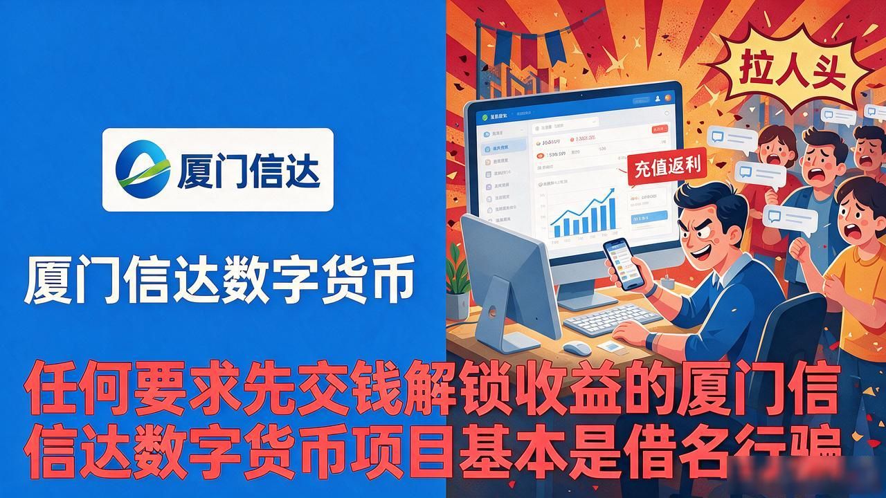 厦门信达数字货币项目到底靠不靠谱？普通人能不能安全参与