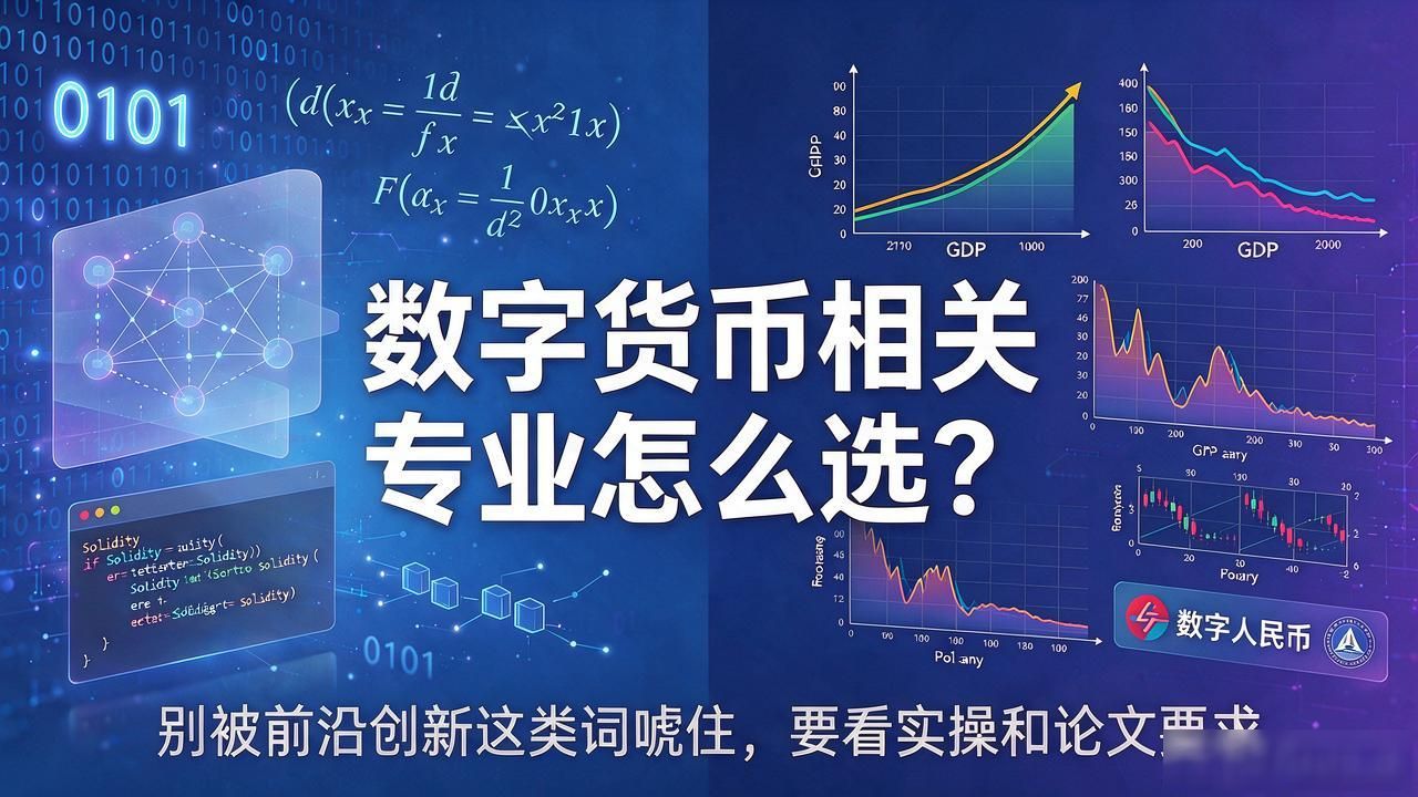 数字货币相关专业怎么选？课程、就业、入行门槛一次说清
