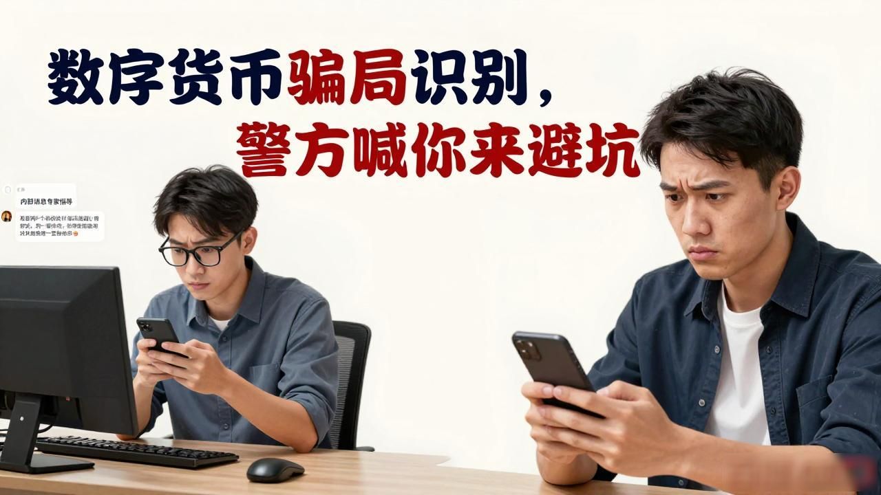 数字货币警方宣传_数字货币诈骗套路_警惕仿冒交易平台
