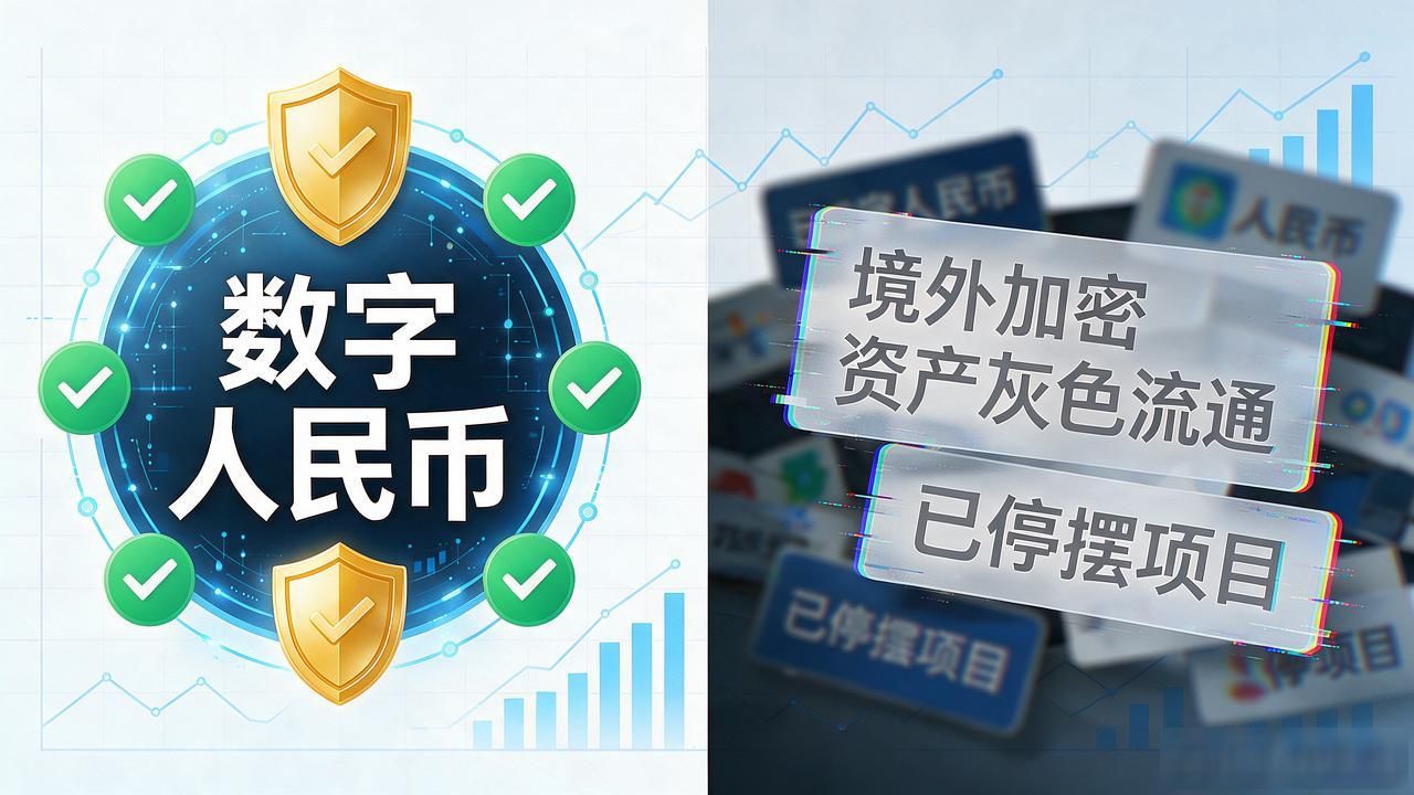 中国国内数字货币排名：数字人民币一骑绝尘，其余基本没有存在感