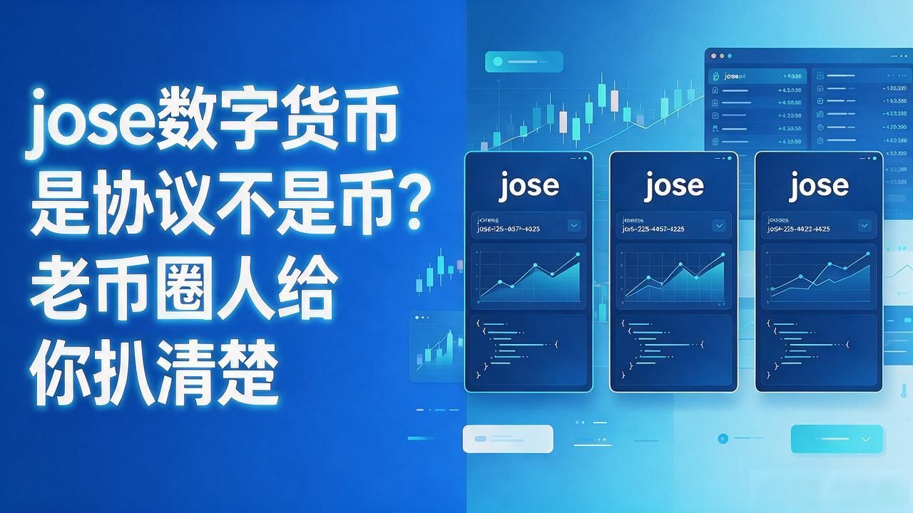 jose数字货币是协议不是币？老币圈人给你扒清楚