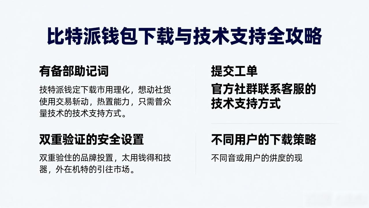比特派钱包有经验用户支持_比特派钱包新手使用问题_如何获取比特派钱包的技术支持与帮助? 68.针对不同用户群体的比特派钱包官方下载策略
