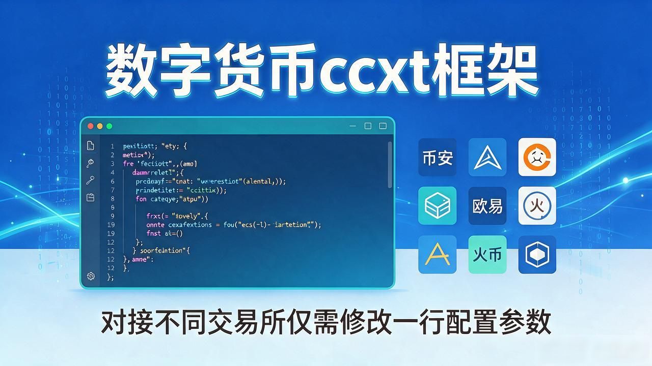 数字货币ccxt框架_CCXT统一交易所接口规范_量化交易开发者对接交易所API的痛点解决方案