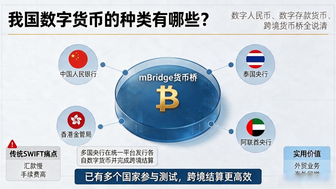 中国合规数字货币分类与区别_我国数字货币的种类有_数字人民币与数字存款货币对比