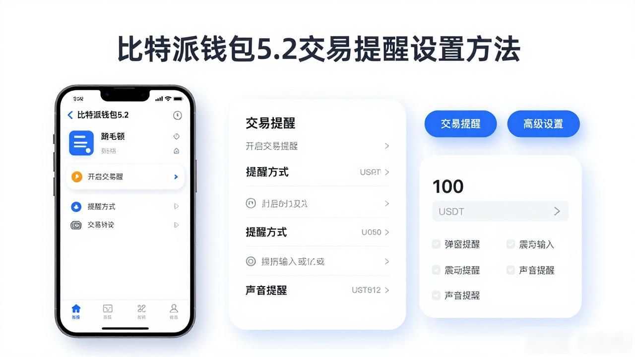 如何在比特派钱包5.2下载中设定交易提醒?_比特派钱包高级交易提醒参数设定_比特派钱包5.2版本交易提醒设置