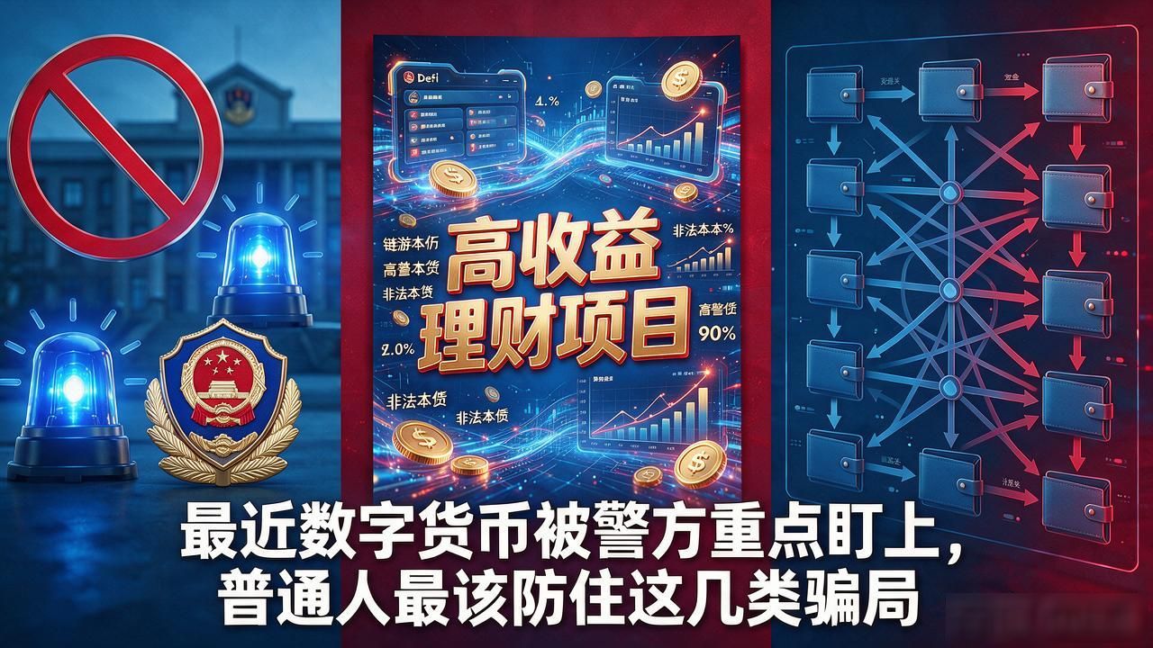 数字货币引起警方关注_虚假理财盘防范_数字货币洗钱风险