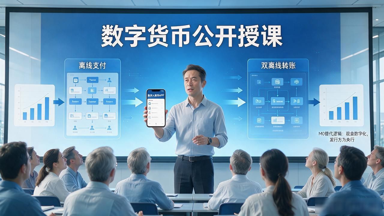 数字人民币与支付宝微信支付底层逻辑区别_数字货币公开授课_数字人民币离线支付M0替代原理