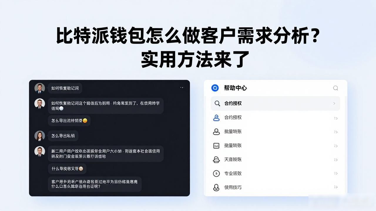 比特派钱包转账行为分析_比特派钱包客户需求分析_如何在比特派Bitpie钱包app中分析客户需求